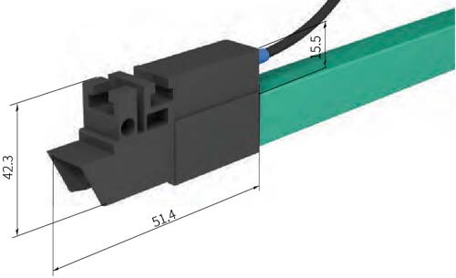 Направляющие перехода H15DC