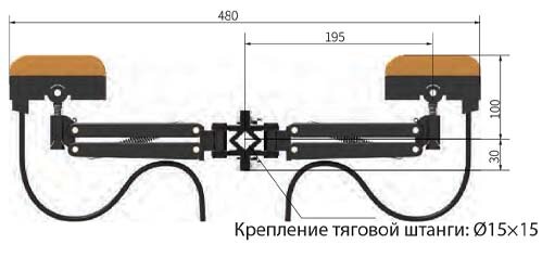 Токосъемник JD*2-100