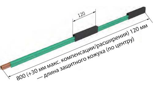 Деталь расширения U12PZJ Термостойкое исполнение
